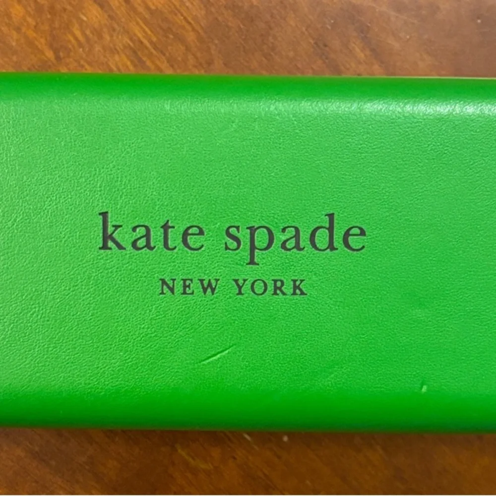 Kate Spade Bright Green Eye Glass‎ Case